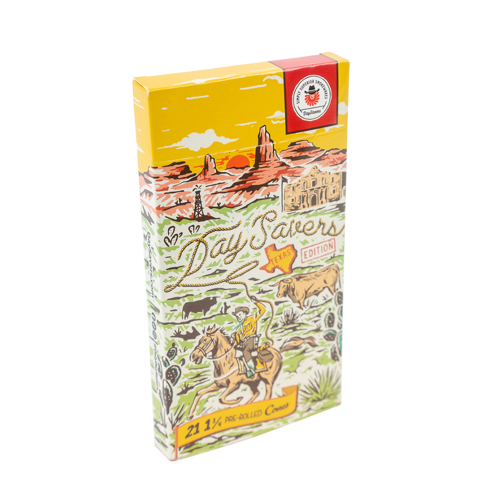 DaySavers 1 1/4 Half-Gram Texas Pre-Rolled Cones 21/pk